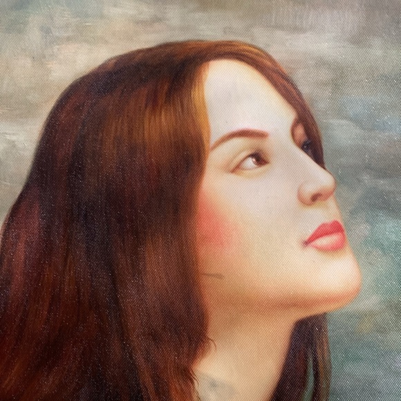 Amazing nude original oil painting. Approximately 24 1/2” x 36 1/2”. - Picture 5 of 5